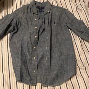 Ralph Lauren kids button up m(10-12